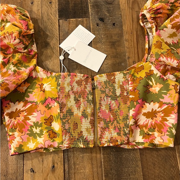 NWT ✨ Zimmermann Violet Twist Front Bodice - Picture 5 of 13